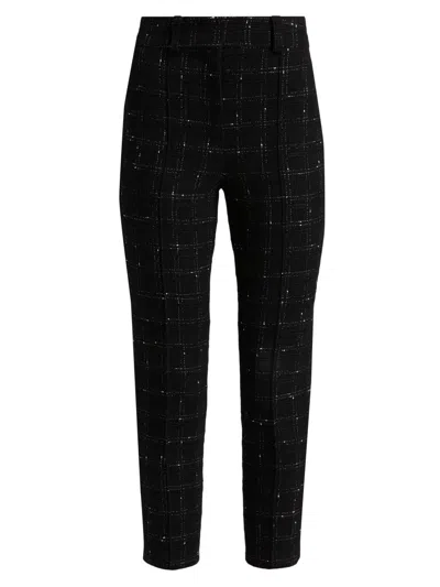 Generation Love Women's Tula Windowpane Tweed Crop Pants In Multi