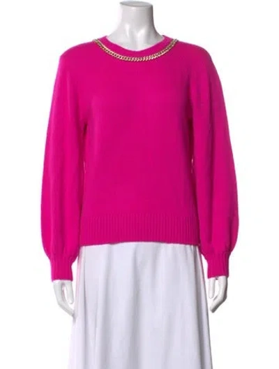 Pre-owned Generation Love Wool Crew Neck Sweater W/ Tags In Pink