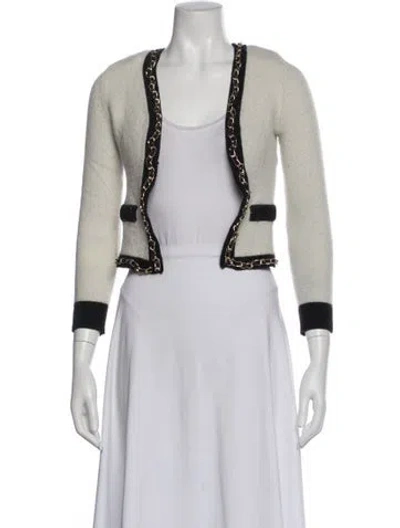 Pre-owned Generation Love Wool Evening Jacket In White