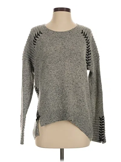 Pre-owned Generation Love Wool Pullover Sweater In Gray