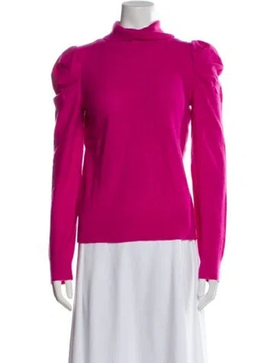 Pre-owned Generation Love Wool Turtleneck Sweater In Pink