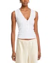 Generation Love Zoelle Rib Tank Top In White
