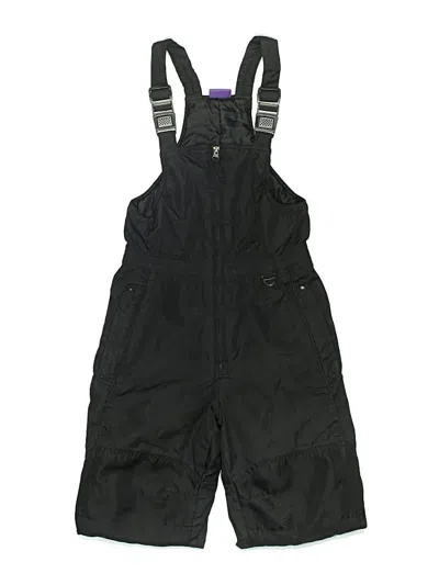 Pre-owned Generation Me Kids' Snow Pants With Bib In Black