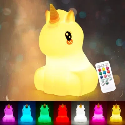 Generic 7 Color Changing Night Light In White