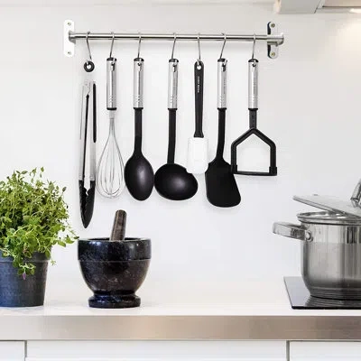 Generic Kitchen Utensil Set 25 Nylon Cooking Utensils Kitchen Gadgets Cookware Set In Black