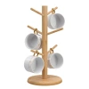 Generic Thicker Base Coffee Cup Holder Stand For Counter, Mug Rack With 6 Hooks
