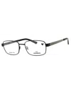 Genesis Classic Rectangular Eyeglasses For Men In Black
