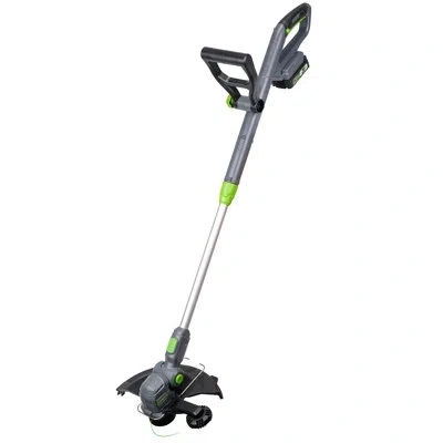 Genesis G20max 20v Cordless Weed Eater String Trimmer/edger With 2.0ah Battery, Quick Charger, And Extra Rep In Silver