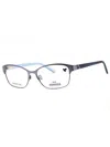 Genesis G553 Mini Rectangular Eyeglasses In Gray