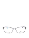 Genesis Rectangle-frame Glasses In Gray