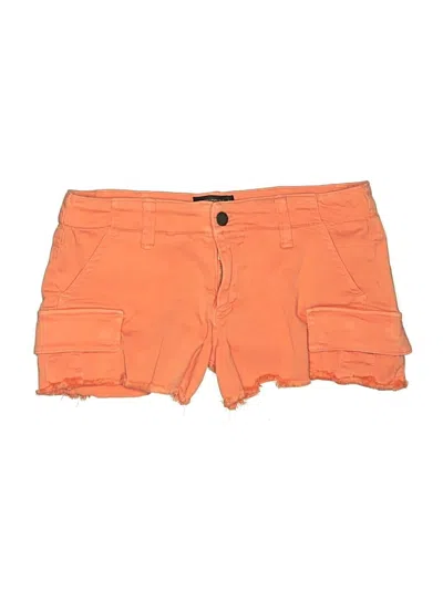 Pre-owned Genetic Denim Cargo Shorts In Orange