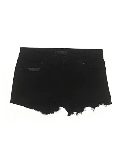 Pre-owned Genetic Denim Denim Shorts In Black
