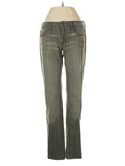 Pre-owned Genetic Denim Jeans In Green