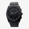 Geneva Mens Black Bracelet Watch Mac8122jc In Black