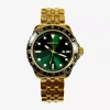 Geneva Mens Gold Tone Bracelet Watch Mac8148jc In Gold