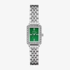 Geneva Womens Crystal Accent Silver Tone Bracelet Watch Fmdjm308 In Metallic