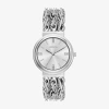 Geneva Womens Silver Tone Bracelet Watch Fmdjm313 In Silver
