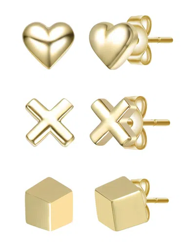 Genevive 14k Gold Plated With Heart