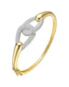 Genevive 14k Plated Bracelet
