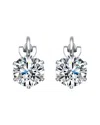 Genevive 14k Over Silver Clip-on Earrings