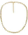 Genevive 14k Over Silver Cz Necklace
