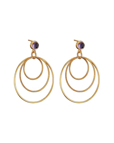 Genevive 14k Over Silver Earrings