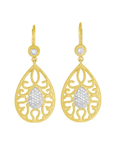 Genevive 14k Over Silver Earrings