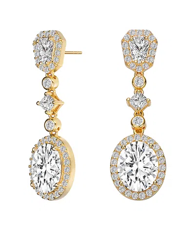 Genevive 14k Over Silver Earrings