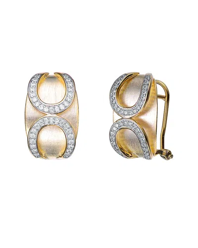 Genevive 14k Over Silver Earrings