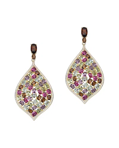 Genevive 14k Over Silver Earrings
