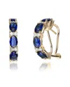 Genevive 14k Over Silver Earrings