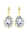 Genevive 14k Over Silver Earrings