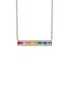 Genevive 14k Over Silver Necklace