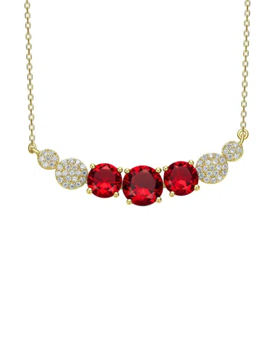 Genevive 14k Over Silver Necklace