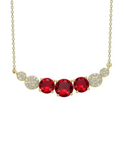Genevive 14k Over Silver Necklace