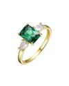 Genevive 14k Plated Ring
