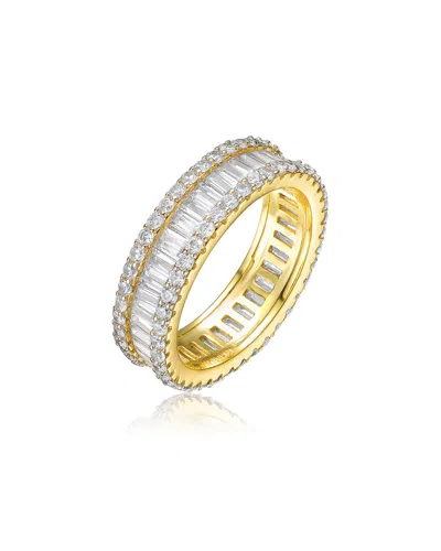 Genevive 14k Plated Cz Ring