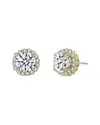 Genevive 14k Plated Studs