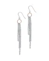 Genevive 14k Rose Gold Vermeil Earrings