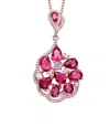 Genevive 14k Rose Gold Vermeil Necklace