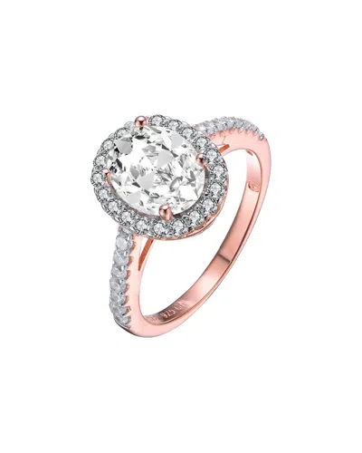 Genevive 14k Rose Gold Vermeil Ring