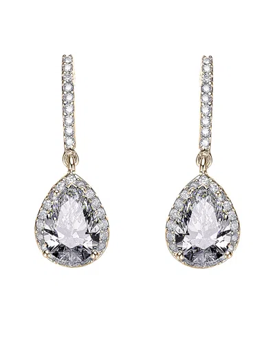 Genevive 18k Over Silver Earrings
