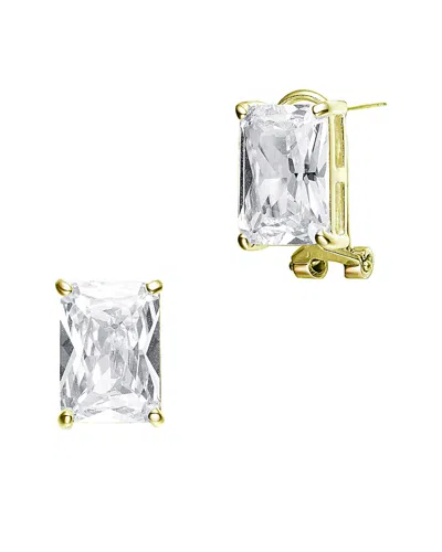 Genevive 18k Over Silver Earrings