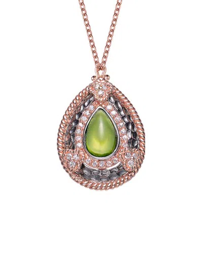 Genevive 18k Rose Gold Vermeil Necklace