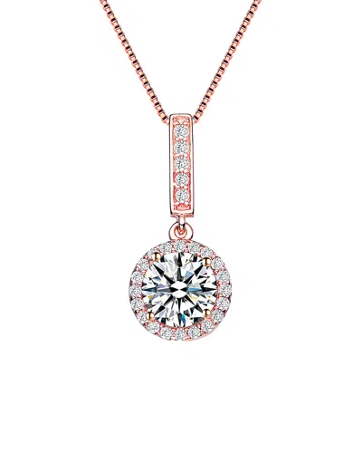 Genevive 18k Rose Gold Vermeil Necklace