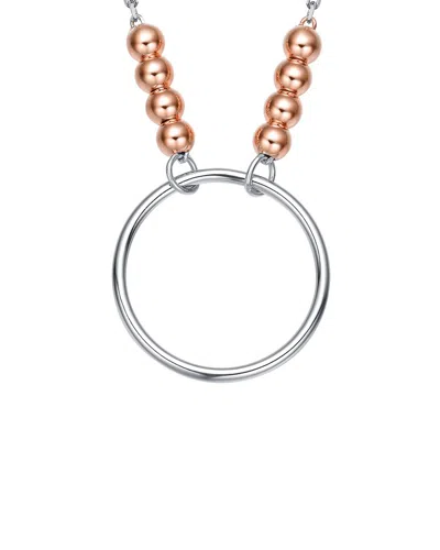 Genevive 18k Rose Gold Vermeil Necklace
