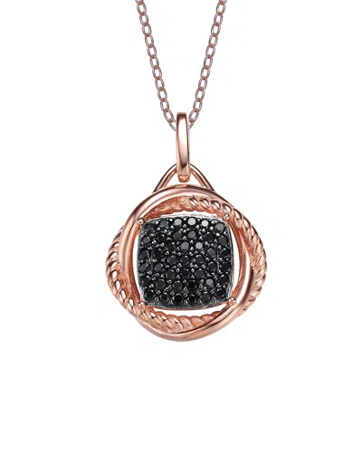 Genevive 18k Rose Gold Vermeil Necklace