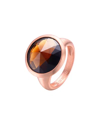 Genevive 18k Rose Gold Vermeil Ring