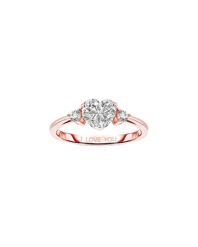 Genevive 18k Rose Gold Vermeil Ring