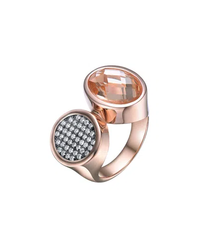 Genevive 18k Rose Gold Vermeil Ring
